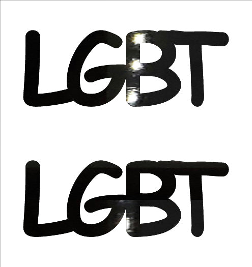 Custom-Buzz Word - LGBT Black