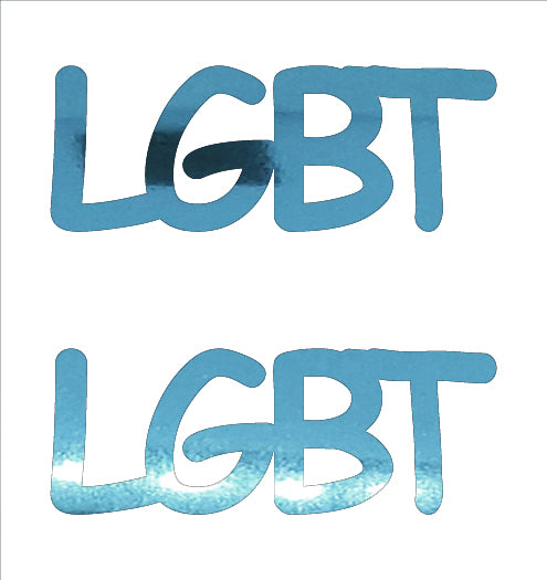 Custom-Buzz Word - LGBT Blue Sky