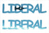 Custom-Buzz Word - LIBERAL Blue Sky