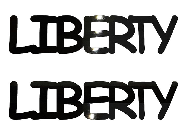 Custom-Buzz Word - LIBERTY Black