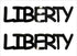 Custom-Buzz Word - LIBERTY Black