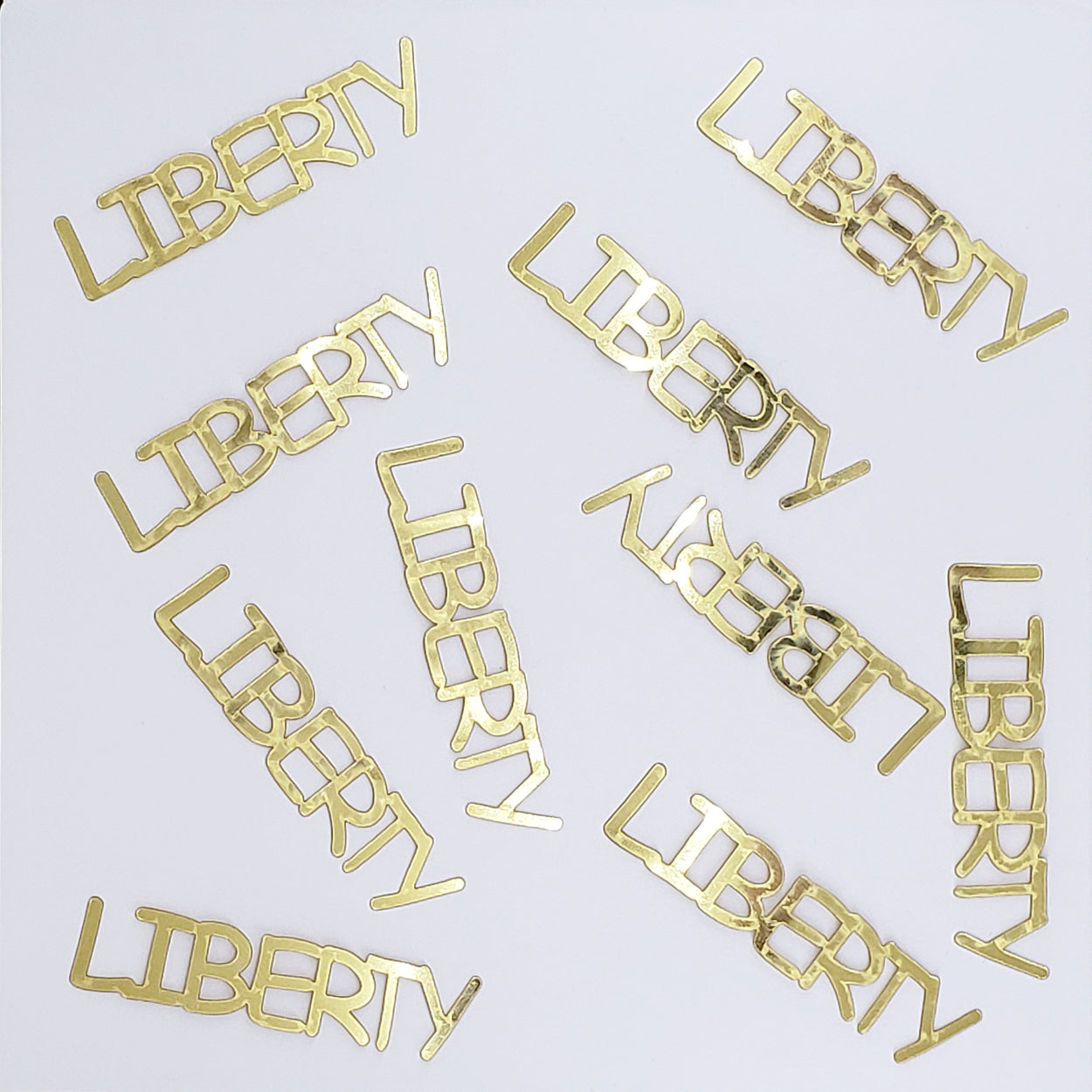 Custom-Buzz Word - LIBERTY Gold