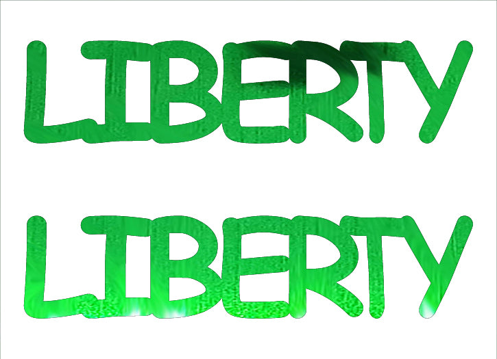 Custom-Buzz Word - LIBERTY Green