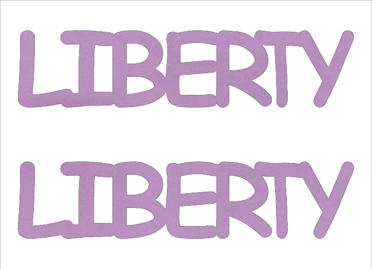 Custom-Buzz Word - LIBERTY Pink