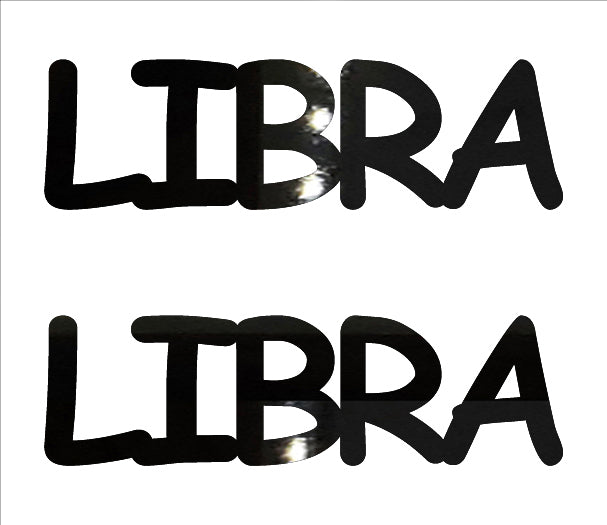 Custom-Buzz Word - LIBRA Black