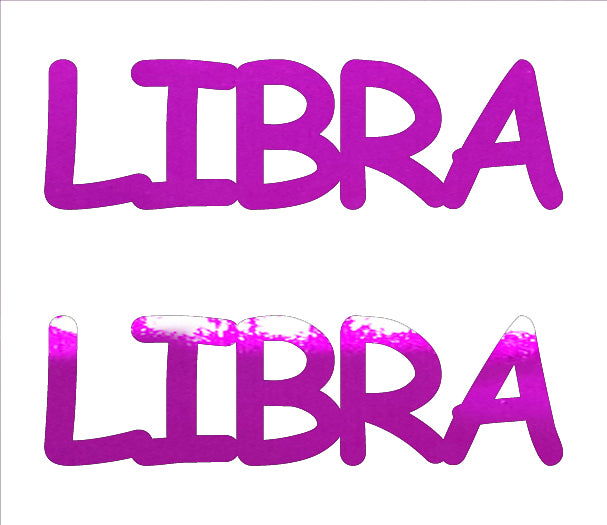 Custom-Buzz Word - LIBRA Fuchsia