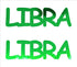 Custom-Buzz Word - LIBRA Green