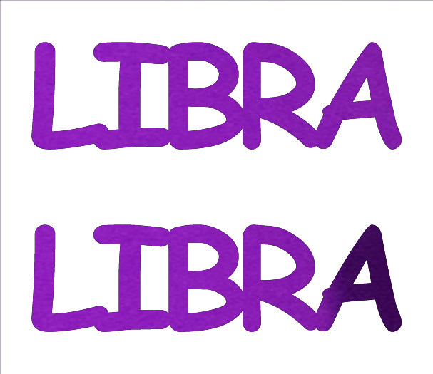 Custom-Buzz Word - LIBRA Purple