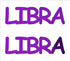 Custom-Buzz Word - LIBRA Purple