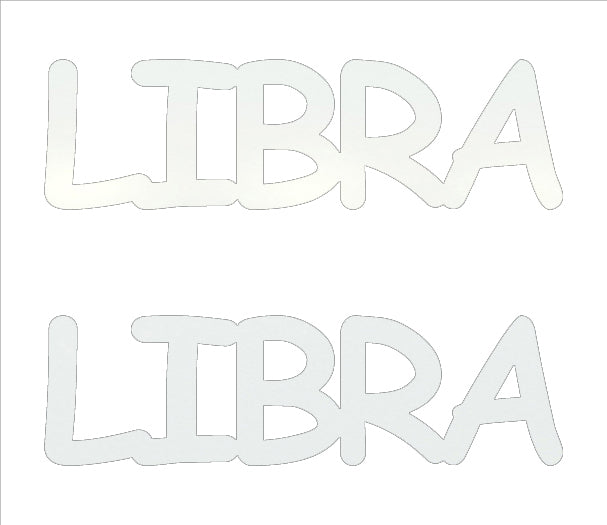 Custom-Buzz Word - LIBRA White