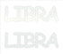 Custom-Buzz Word - LIBRA White