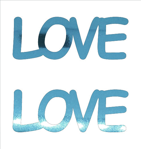 Custom-Buzz Word - LOVE Blue Sky