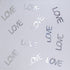 Custom-Buzz Word - LOVE Silver