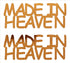 Custom-Buzz Word - MADE IN HEAVEN Orange