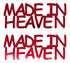 Custom-Buzz Word - MADE IN HEAVEN Red