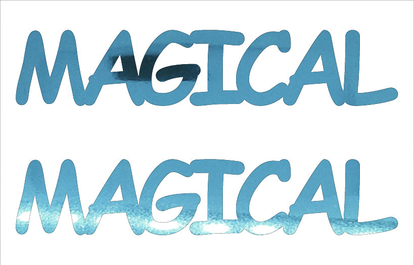 Custom-Buzz Word - MAGICAL Blue Sky