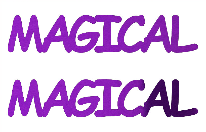 Custom-Buzz Word - MAGICAL Purple