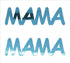 Custom-Buzz Word - MAMA Blue Sky