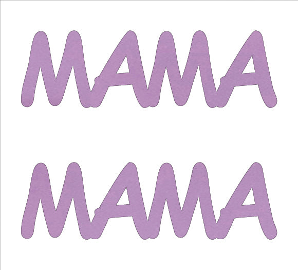 Custom-Buzz Word - MAMA Pink