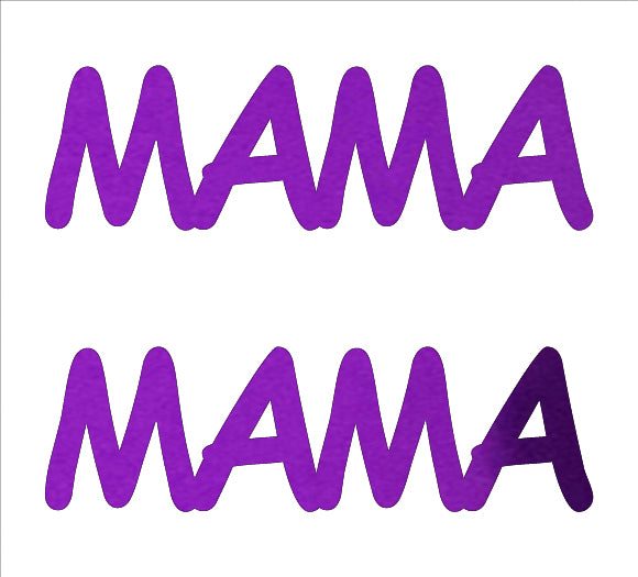 Custom-Buzz Word - MAMA Purple