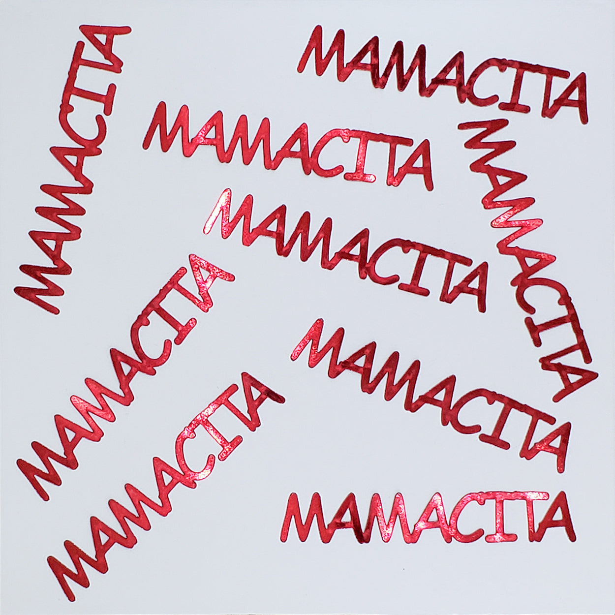 Custom-Buzz Word - MAMACITA