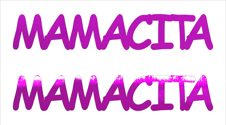 Custom-Buzz Word - MAMACITA Fuchsia