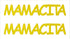 Custom-Buzz Word - MAMACITA Yellow Paper