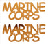 Custom-Buzz Word - MARINE CORPS Orange