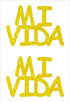 Custom-Buzz Word - MI VIDA Yellow Paper