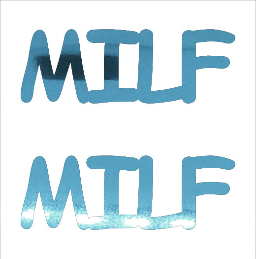 Custom-Buzz Word - MILF Blue Sky