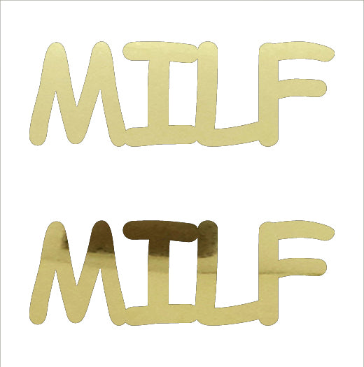 Custom-Buzz Word - MILF Gold