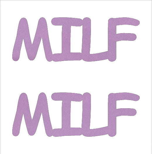 Custom-Buzz Word - MILF Pink