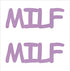 Custom-Buzz Word - MILF Pink