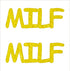 Custom-Buzz Word - MILF Yellow Paper