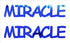 Custom-Buzz Word - MIRACLE Blue Royal