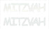 Custom-Buzz Word - MITZVAH White