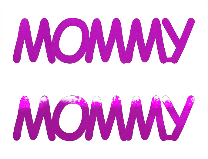 Custom-Buzz Word - MOMMY Fuchsia