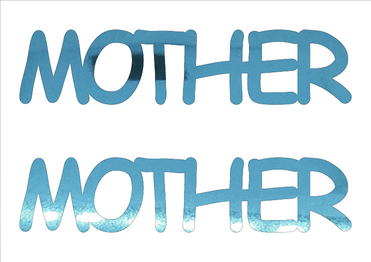 Custom-Buzz Word - MOTHER Blue Sky