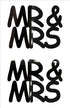 Custom-Buzz Word - MR & MRS Black