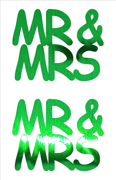 Custom-Buzz Word - MR & MRS Green