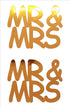 Custom-Buzz Word - MR & MRS Orange