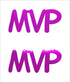 Custom-Buzz Word - MVP Fuchsia