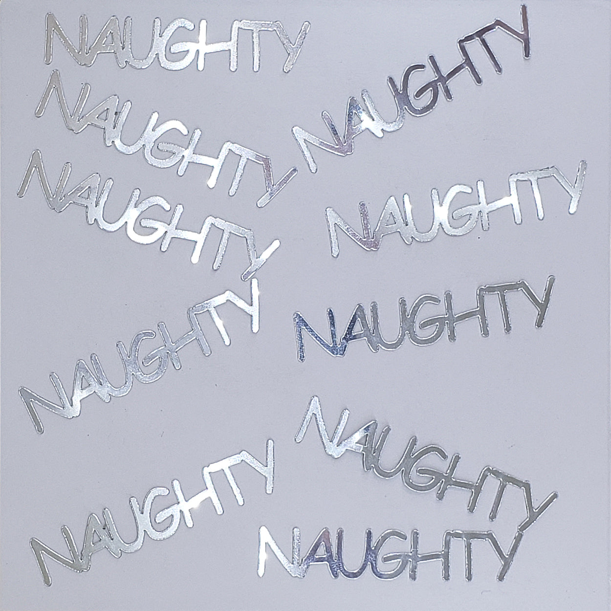 Custom-Buzz Word - NAUGHTY