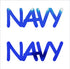 Custom-Buzz Word - NAVY Blue Royal