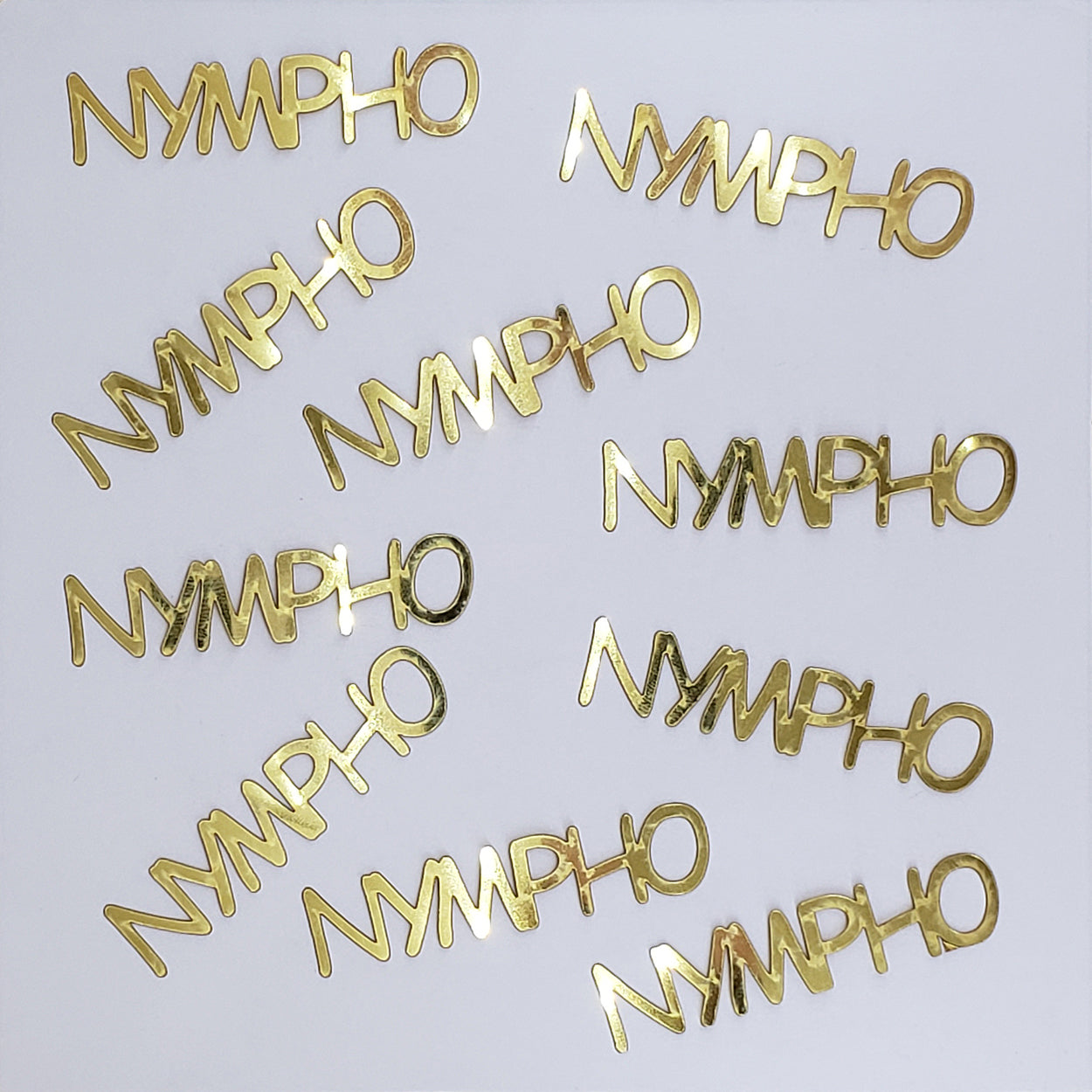 Custom-Buzz Word - NYMPHO Gold