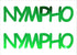 Custom-Buzz Word - NYMPHO Green