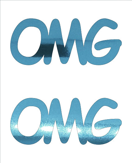 Custom-Buzz Word - OMG Blue Sky