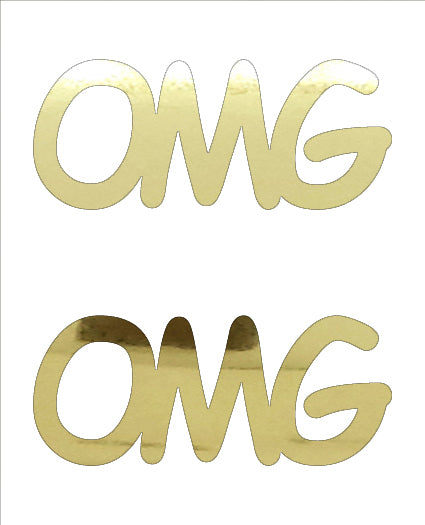 Custom-Buzz Word - OMG Gold