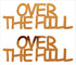 Custom-Buzz Word - OVER THE HILL Orange