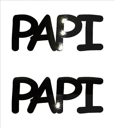 Custom-Buzz Word - PAPI Black